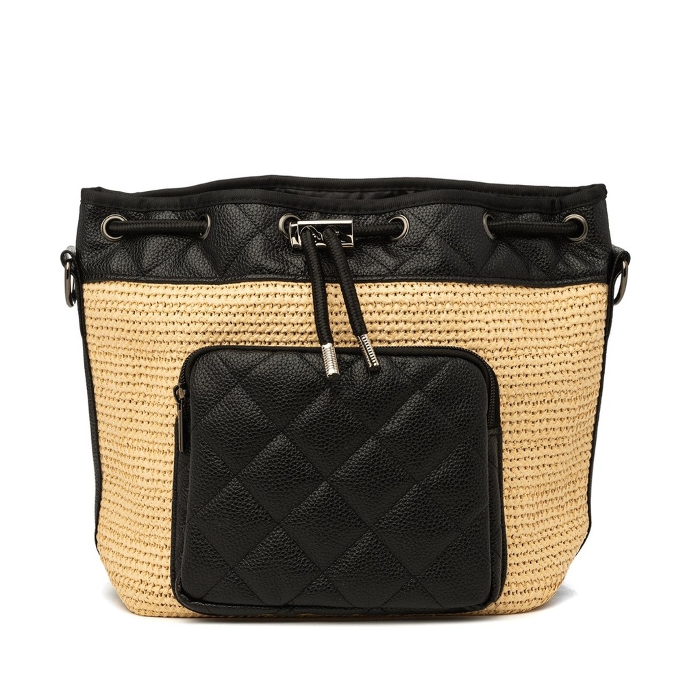 Lindsey Raffia Bucket Bag - Picture 5 of 8